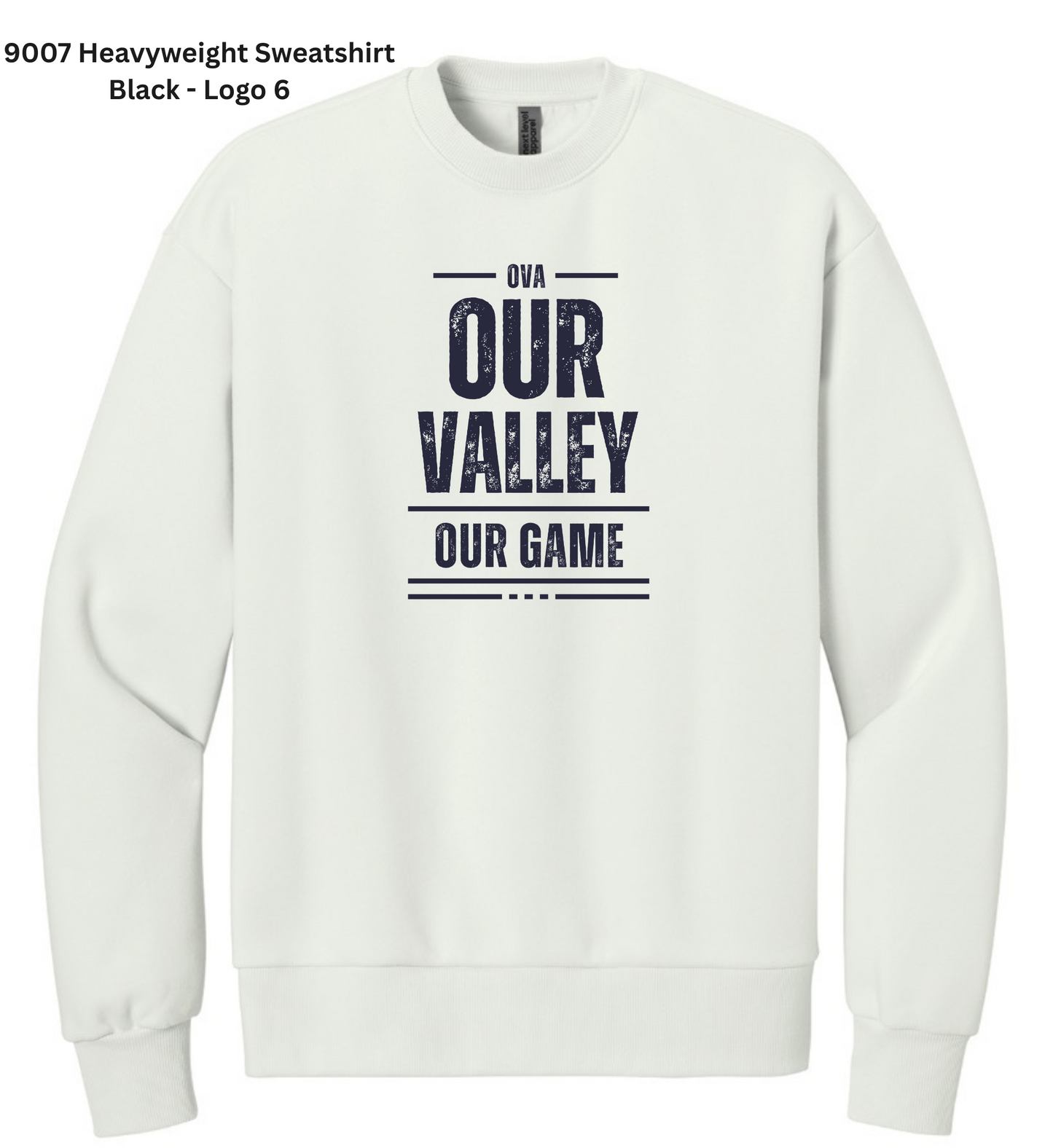 Heavyweight Sweatshirt - Bone/White