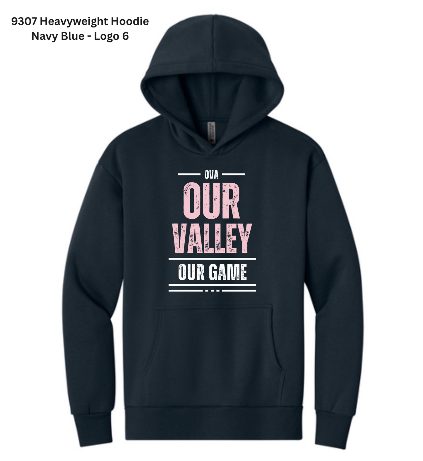 Heavyweight Hoodie - Navy Blue