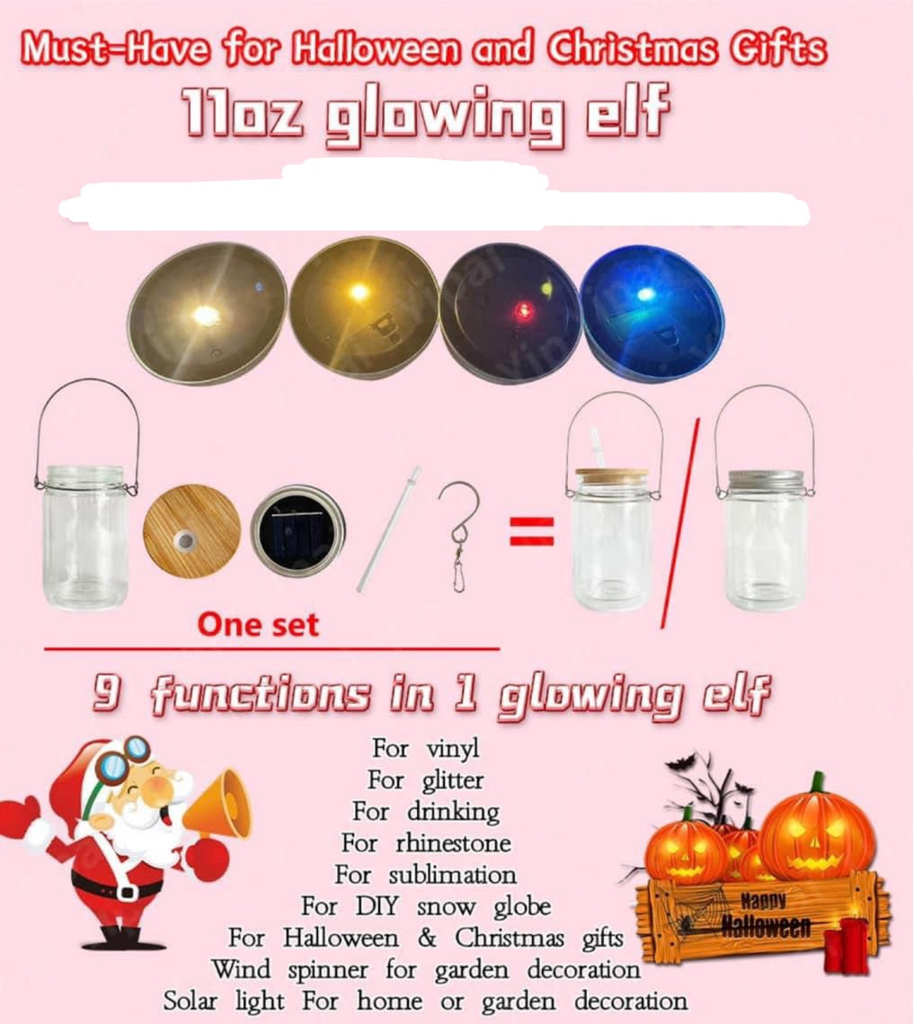 12oz, 15oz & 25oz Sublimation Snowglobe Tumblers