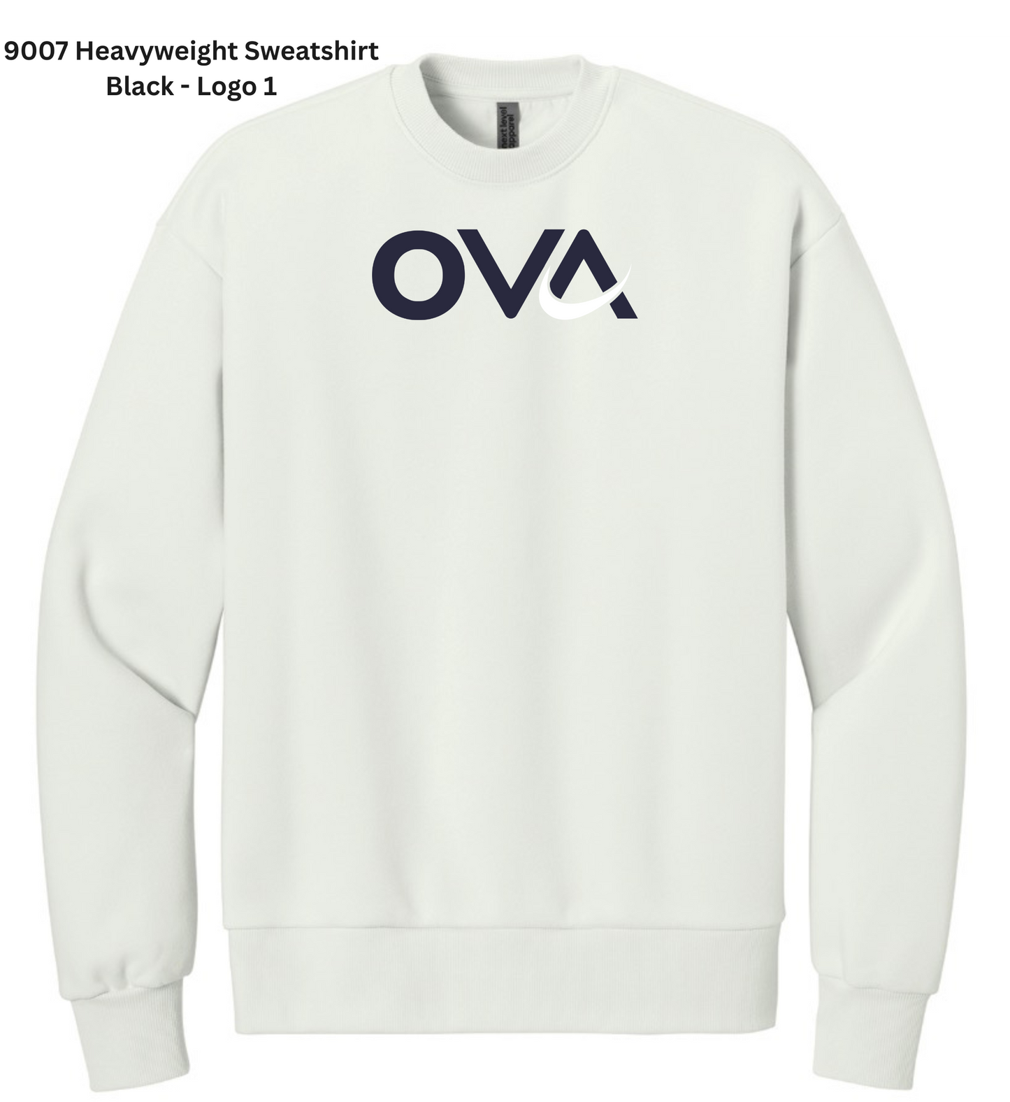 Heavyweight Sweatshirt - Bone/White