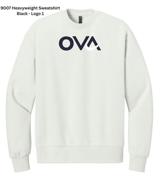 Heavyweight Sweatshirt - Bone/White