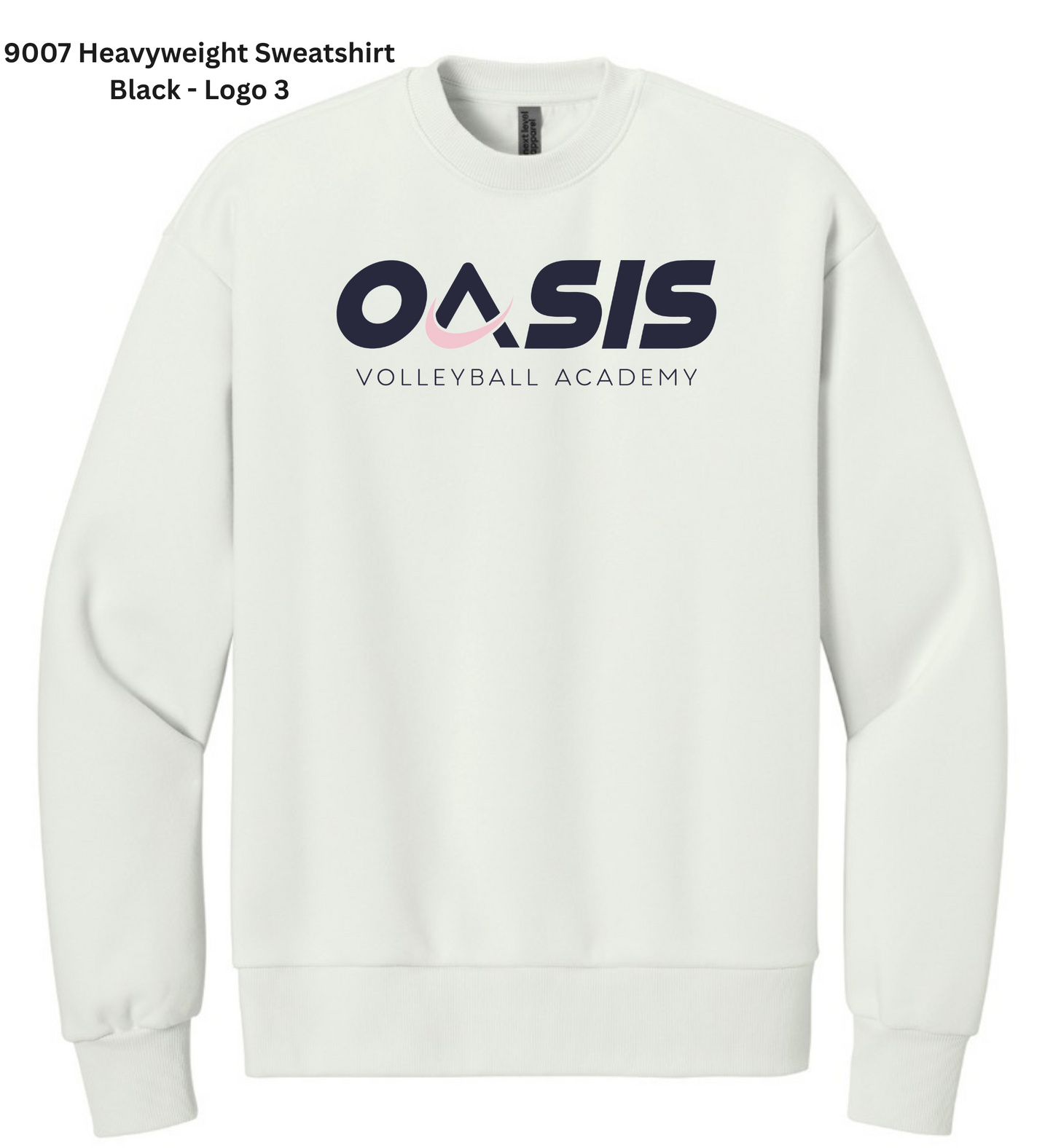 Heavyweight Sweatshirt - Bone/White