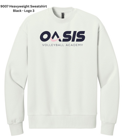 Heavyweight Sweatshirt - Bone/White