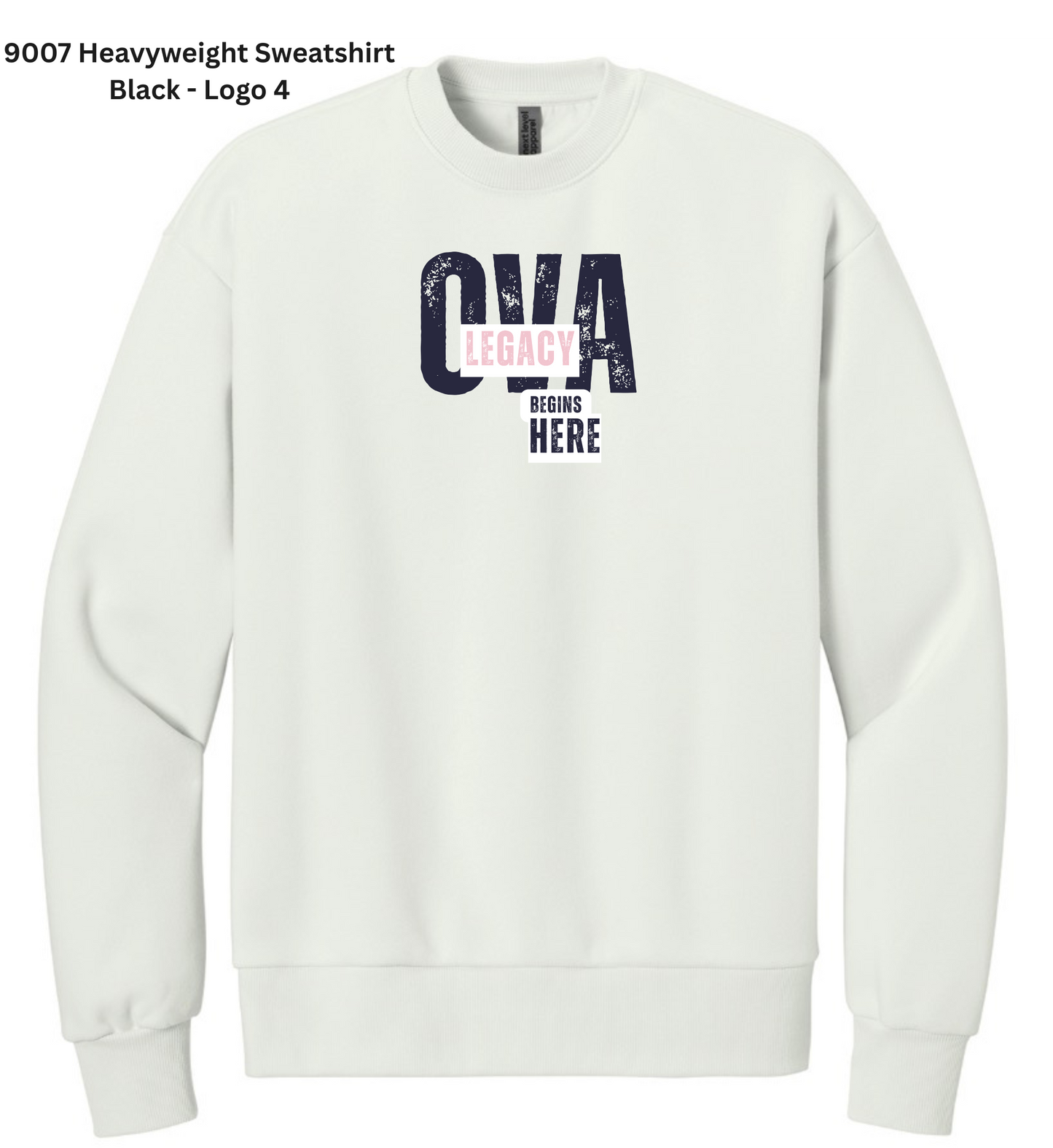 Heavyweight Sweatshirt - Bone/White