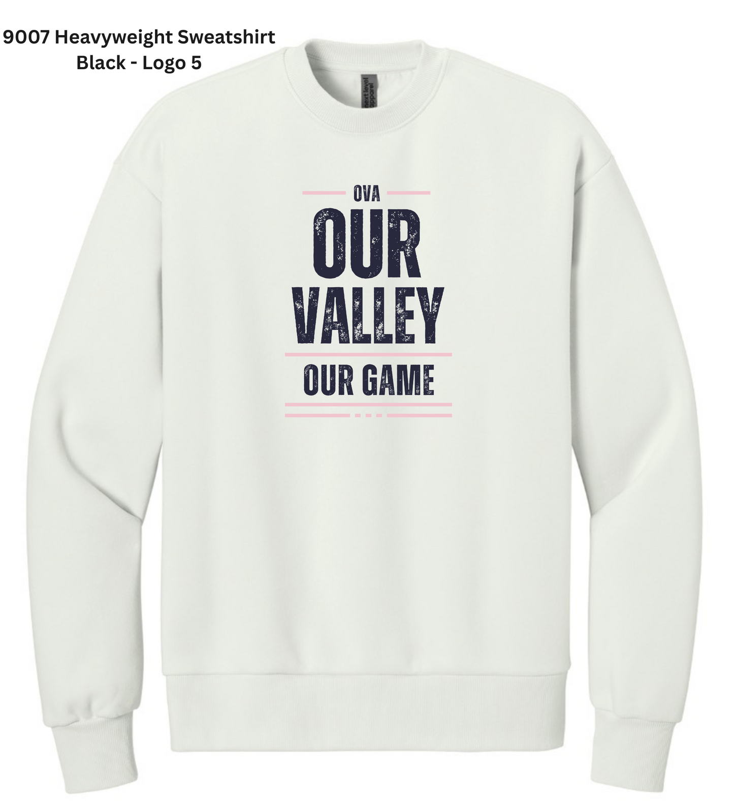 Heavyweight Sweatshirt - Bone/White