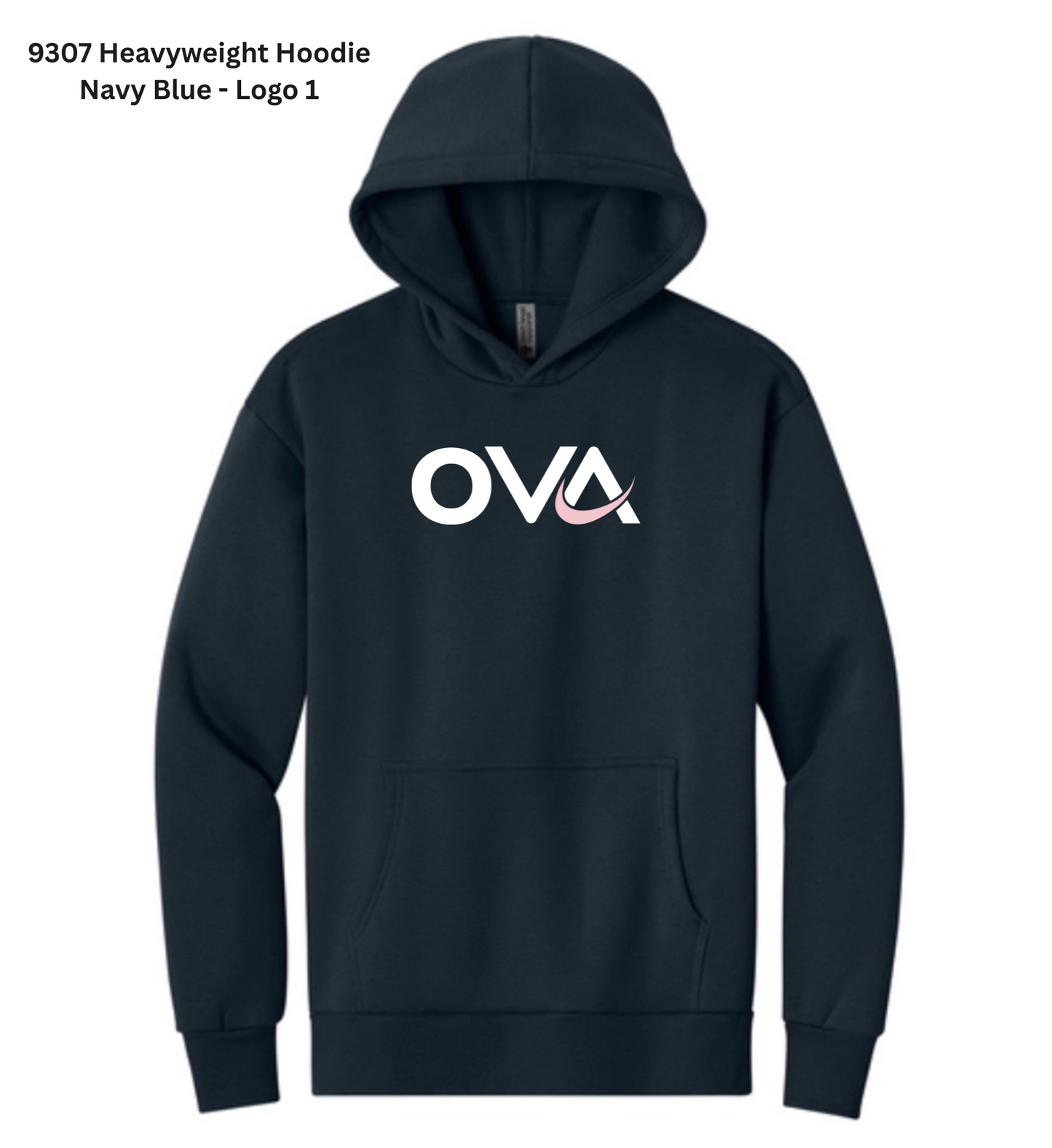 Heavyweight Hoodie - Navy Blue