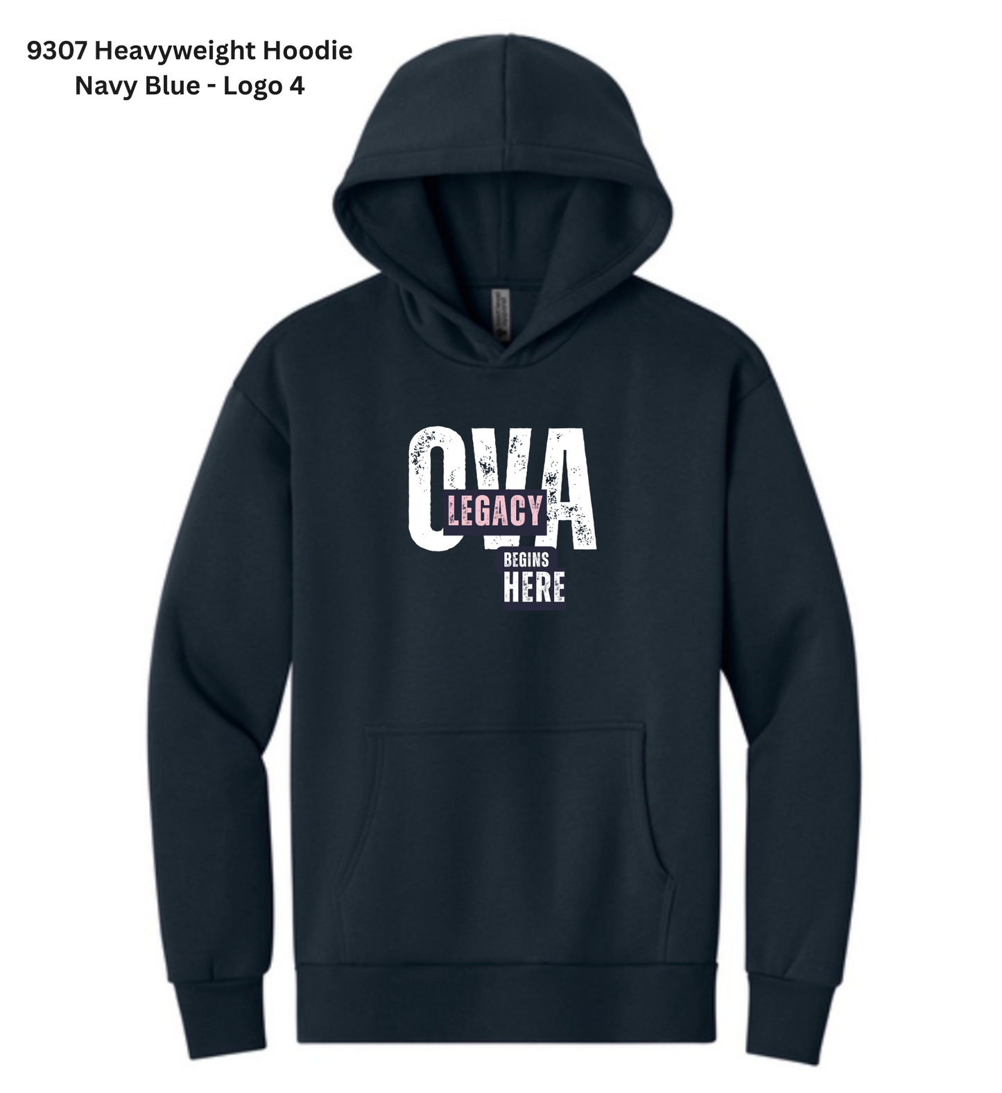 Heavyweight Hoodie - Navy Blue