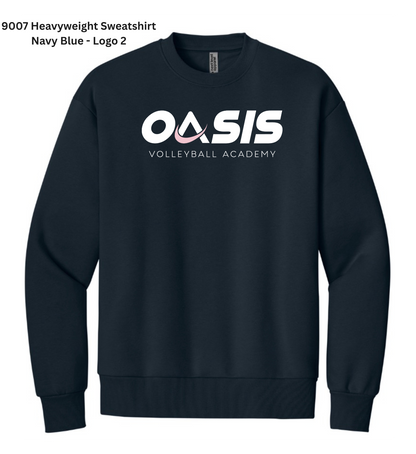 Heavyweight Sweatshirt - Navy Blue