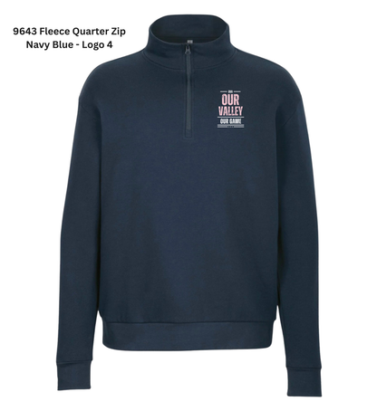 1/4-Zip Sweatshirt - Navy Blue