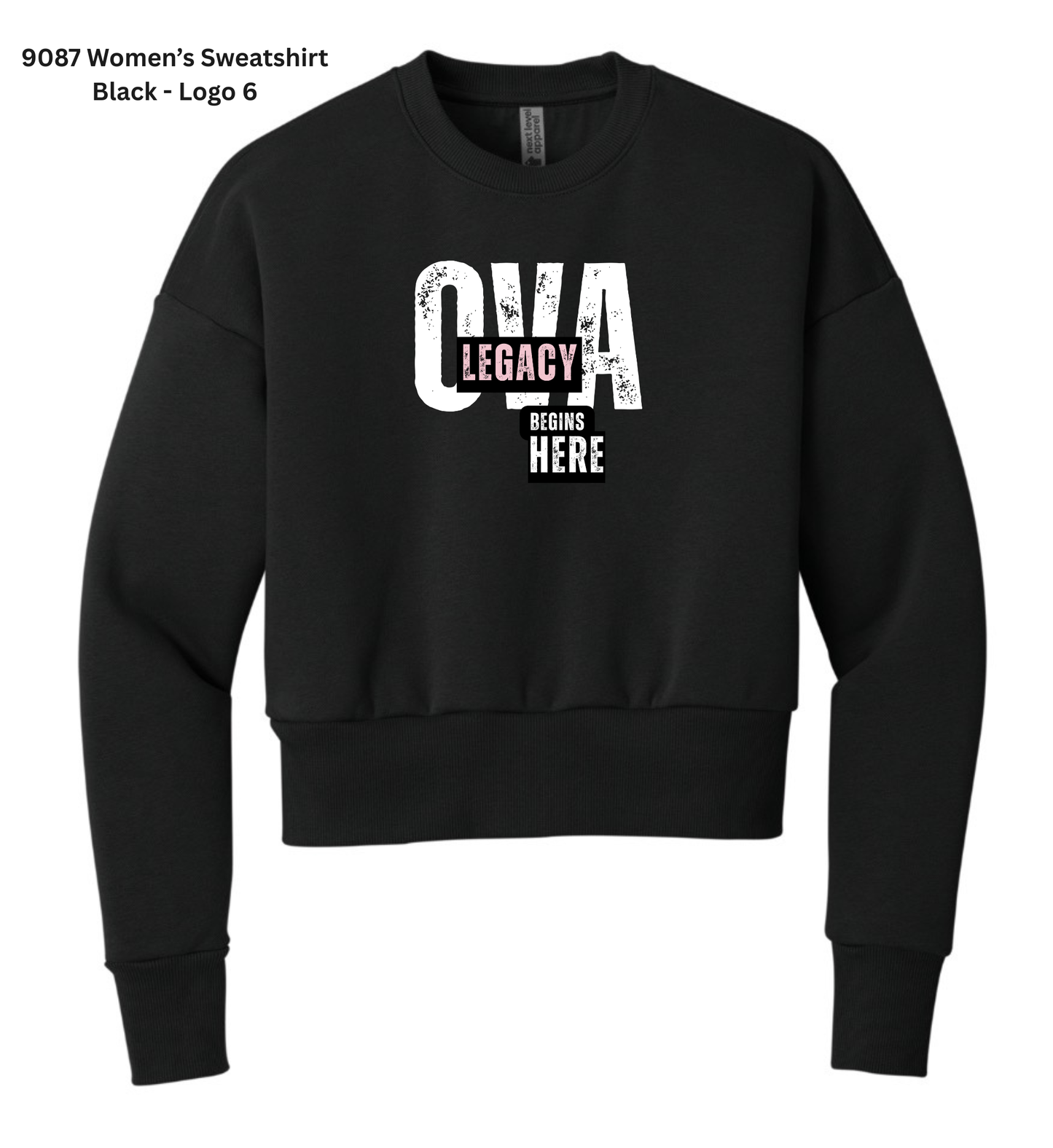 Women’s Heavyweight Sweatshirt - Black