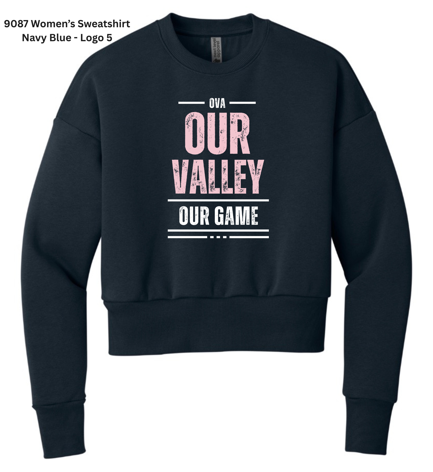 Women’s Heavyweight Sweatshirt - Navy Blue