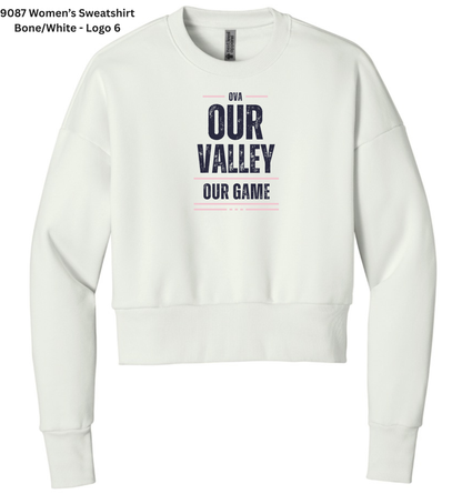 Women’s Heavyweight Sweatshirt - Bone/White