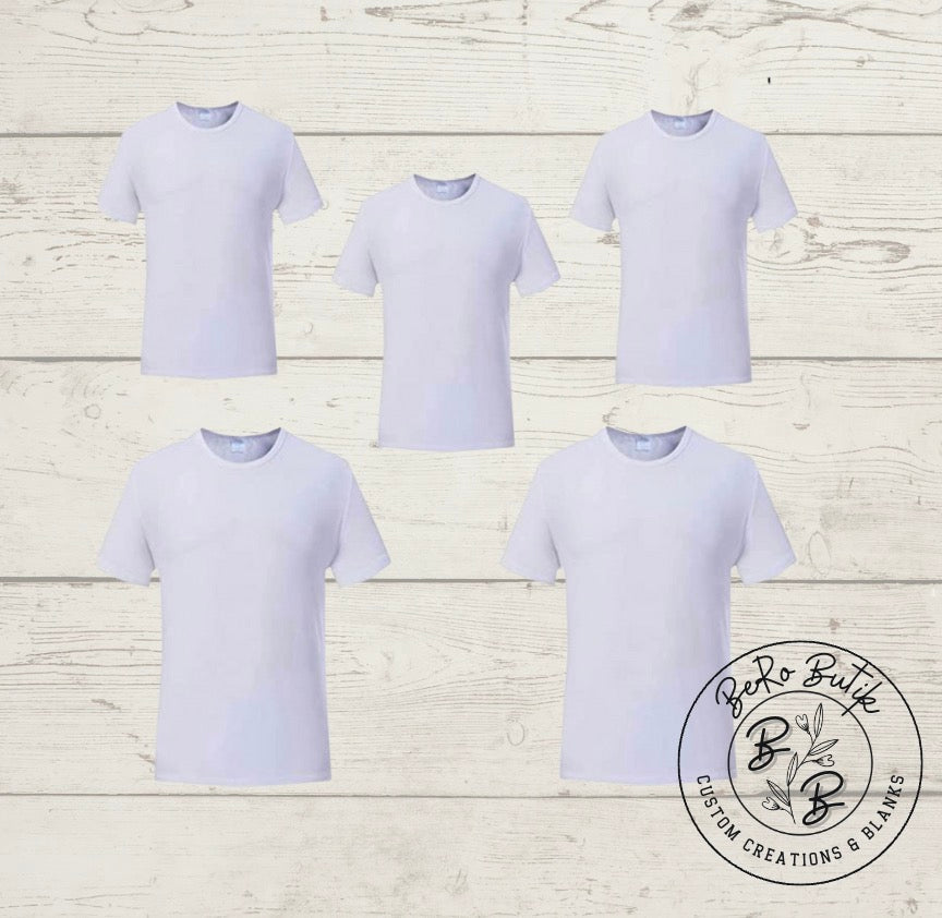 White Sublimation Shirts