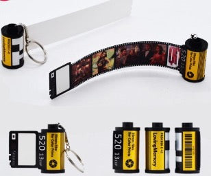 Memory Film Roll Keychain