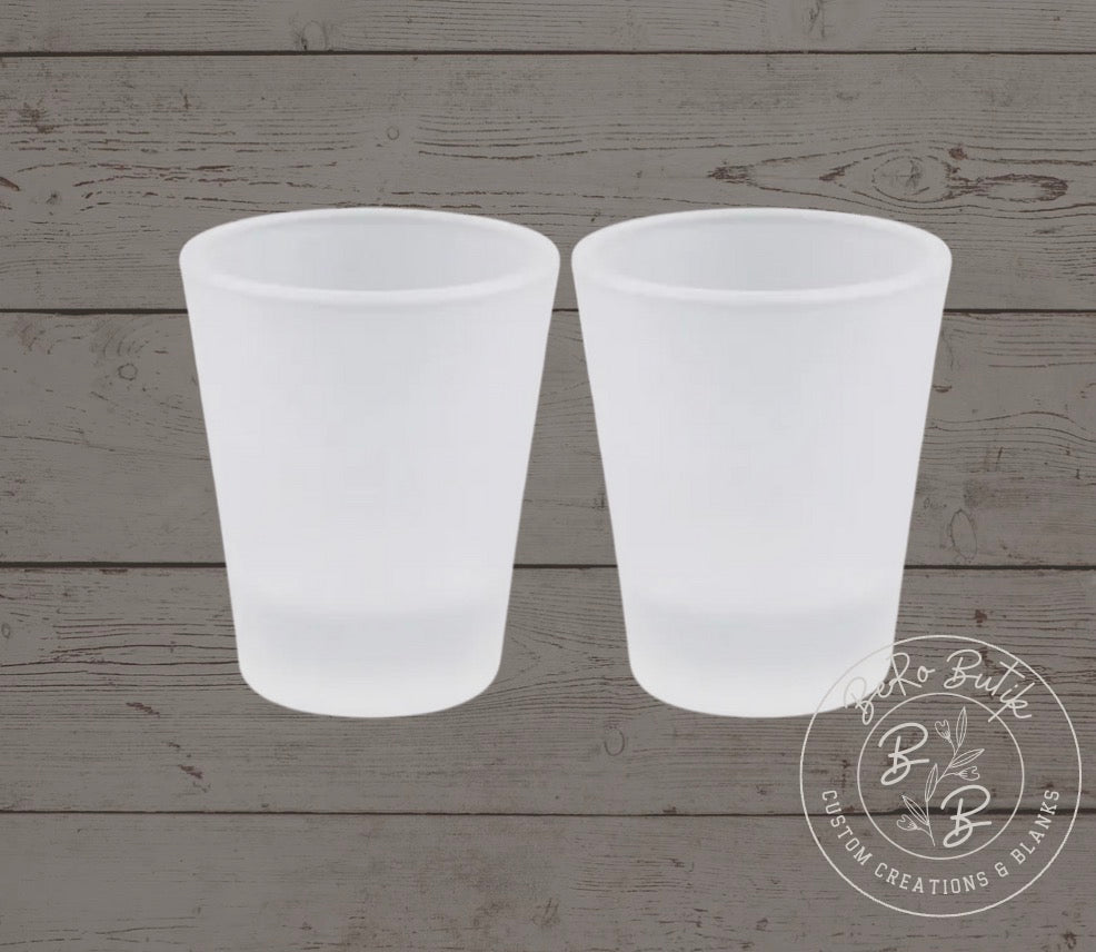 Sublimation Shot Glasses