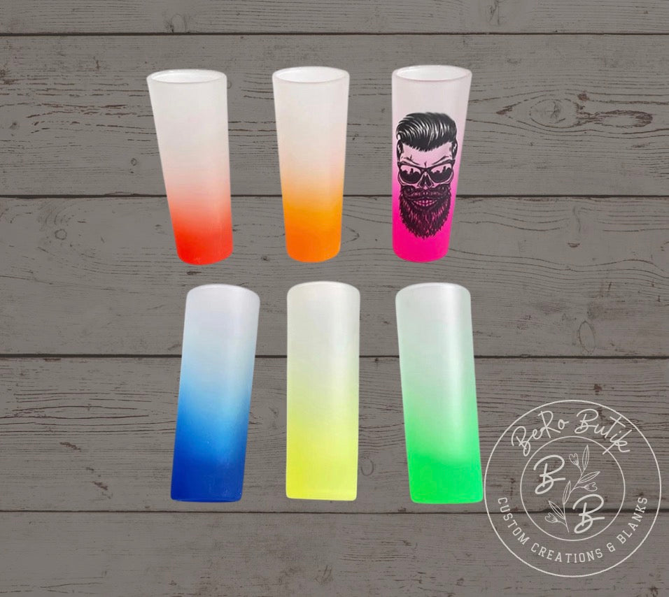 sublimation shot glasses