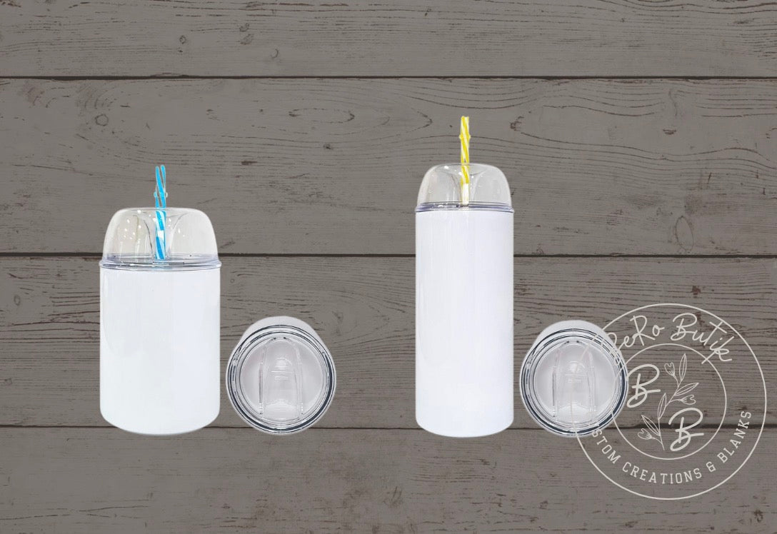 Dual Lid Dome Tumblers