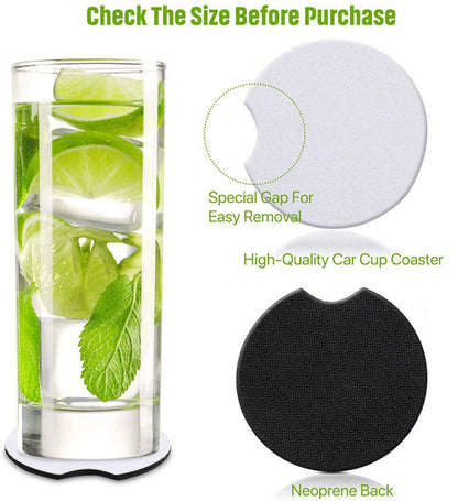 Neoprene Car Coasters