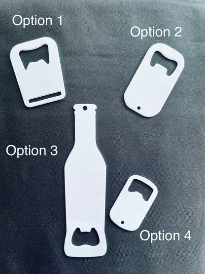 Sublimation Bottle Openers