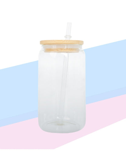 12oz,16oz & 20oz Clear & Frosted Glass Cup