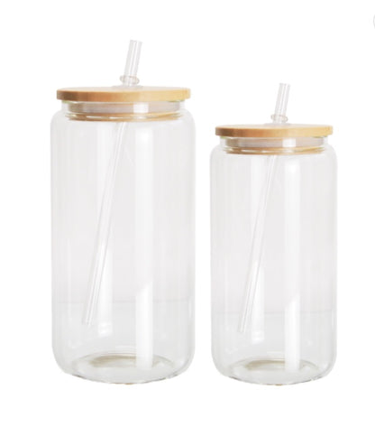 12oz,16oz & 20oz Clear & Frosted Glass Cup