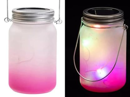 15oz Sublimation Mason Jar Lanterns