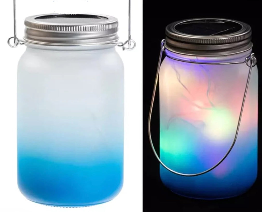 15oz Sublimation Mason Jar Lanterns