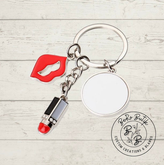 Lipstick Keychain