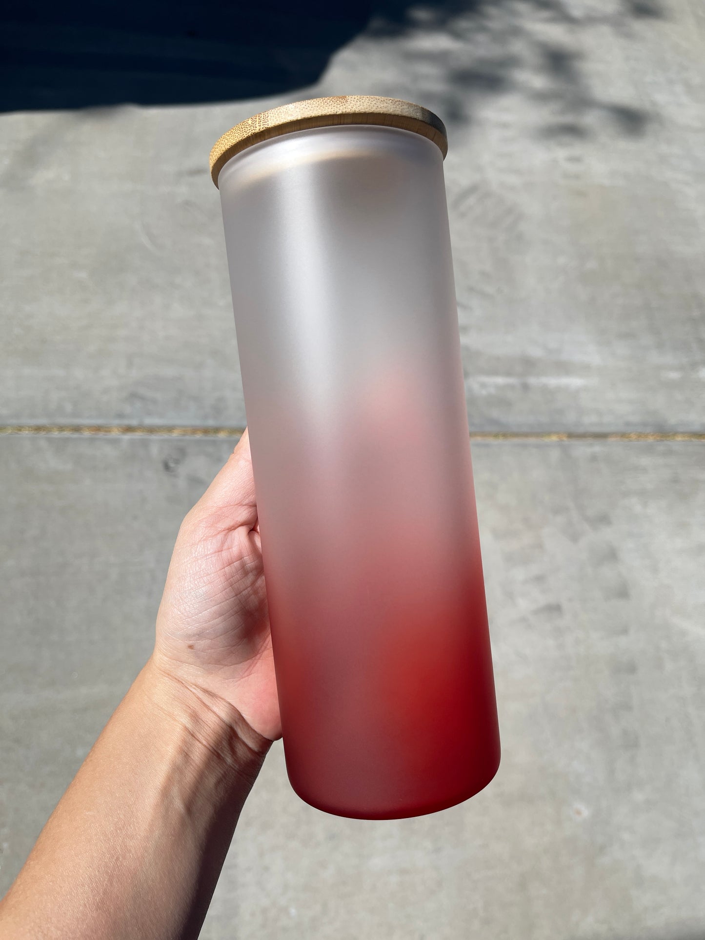 16oz,20oz & 25oz Glass Gradient Tumblers