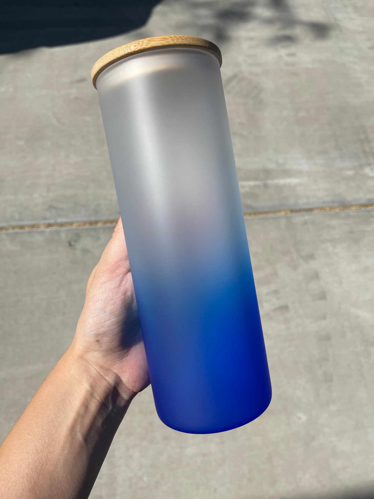 16oz,20oz & 25oz Glass Gradient Tumblers