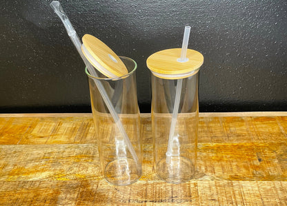 20oz/25oz Straight Glass Tumbler